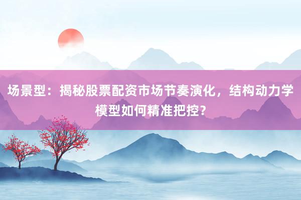 场景型:揭秘股票配资市场节奏演化,结构动力学模型如何精准把控?